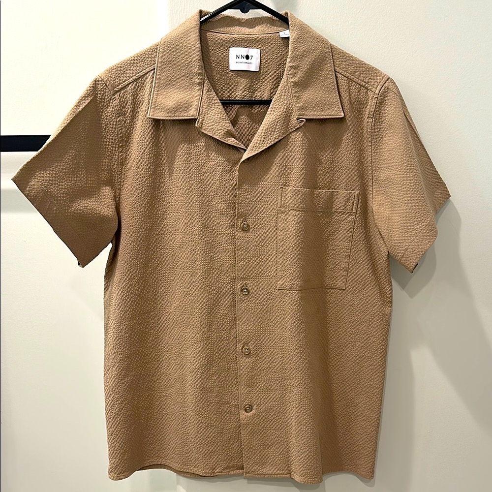 NN07 Julio Stretch Cotton Camp Shirt
